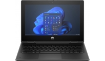 HP Fortis x360 11 G11 Intel® N N100 Laptop 29,5 cm (11.6") Touchscreen Full HD 8 GB LPDDR5-SDRAM 128 GB eUFS Wi-Fi 6E (802.11ax) Windows 11 Pro Zwart