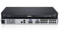 DELL DAV2216-G01 KVM-switch Rack-montage Zilver