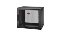 APC NetShelter WX AR109SH4 - 9U/HE,19inch patchkast, Wandmontage, Voorgemonteerd, 400MM diep