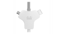 Cisco CAB-HDMI-MUL4K-9M= video kabel adapter HDMI Type A (Standaard) HDMI + Mini DisplayPort + USB Type-C Zilver