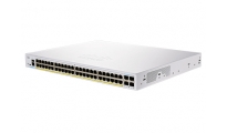 Cisco CBS350-48P-4X-EU netwerk-switch Managed L2/L3 Gigabit Ethernet (10/100/1000) Power over Ethernet (PoE) Zilver