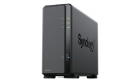 Synology DiskStation DS124 data-opslag-server NAS Desktop Realtek RTD1619B 1 GB DDR4 0 TB DiskStation Manager Zwart