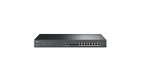 TP-Link Omada ER8411 bedrade router Gigabit Ethernet Zwart