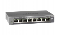 NETGEAR ProSAFE Unmanaged Plus Switch - GS108E - 8 Gigabit Ethernet poorten
