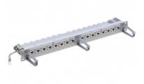 R&M Patchpaneel in. 16xRJ45 Cat 5e STP, 1HE